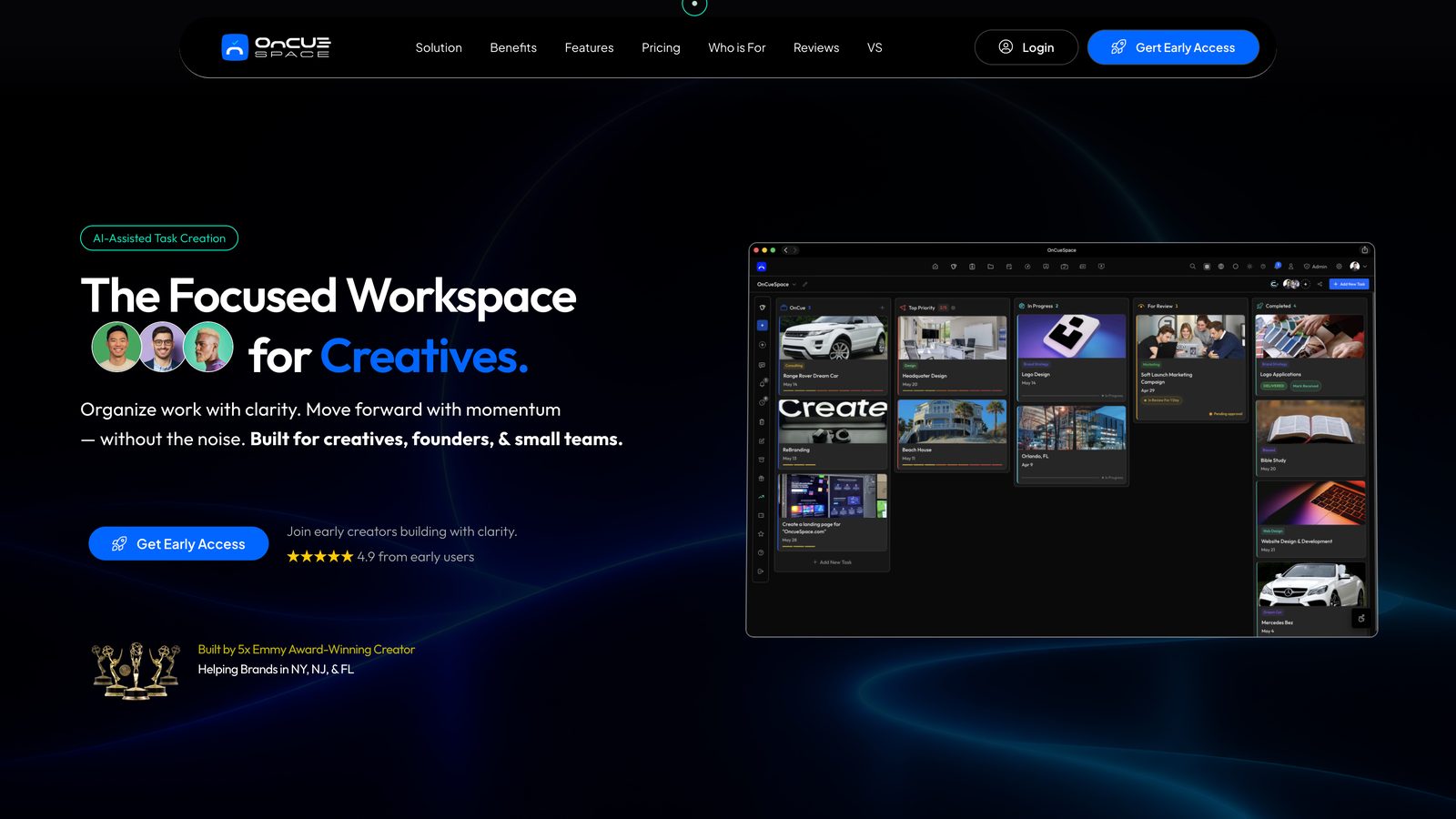 OnCueSpace
